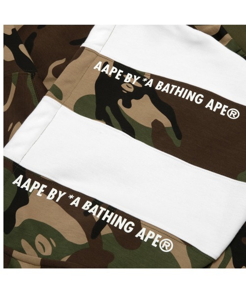 AAPE BY A BATHING APE（エーエイプバイアベイシングエイプ）の「AAPE BUTTON HOODIE(camouflage)（パーカー・メンズ・グリーン系その他2・MEDIUM/SMALL/X-LARGE/LARGE）」の5枚目の写真