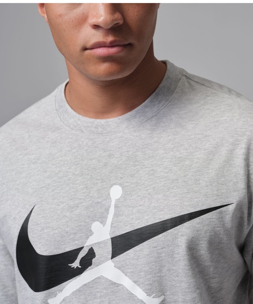 JORDAN BRAND(ジョーダンブランド)の「ジョーダン Jordan ジョーダン BRK JM GFX S/S クルー(Tシャツ/カットソー・メンズ・グレー・SS/S/M/L/XL/2XL/3XL)」の3枚目の写真