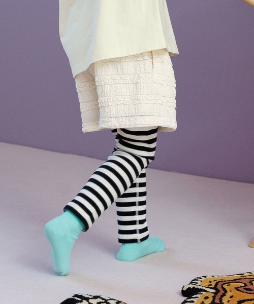 GLOBAL WORK（グローバルワーク）の「アソートレギンス/T/618707（その他パンツ・キッズ・ブラック/イエロー系その他4/ホワイト系その他3/ダークグレー/ブルー系その他・100cm/110cm/120cm）」の2枚目の写真