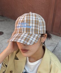 CIAOPANIC TYPY | 【UNISEX】チェック柄ロゴキャップ(ハット)