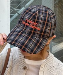 CIAOPANIC TYPY | 【UNISEX】チェック柄ロゴキャップ(ハット)
