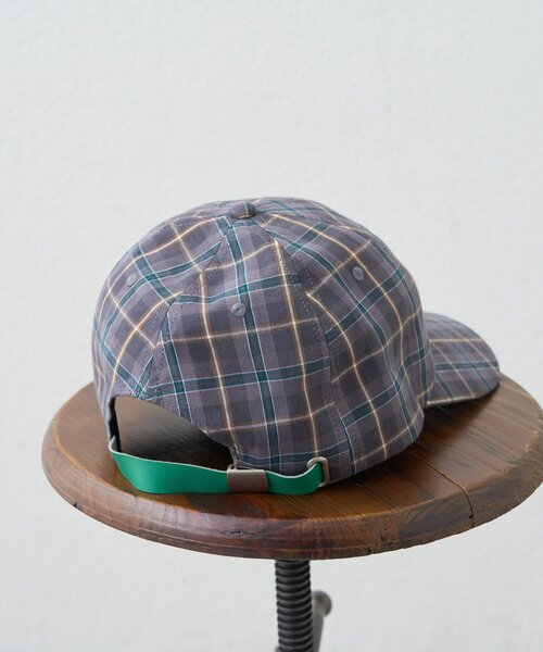 CIAOPANIC TYPY（チャオパニックティピー）の「【UNISEX】チェック柄ロゴキャップ（ハット・メンズ・ブラック/グレー/ベージュ・ONE SIZE）」の19枚目の写真