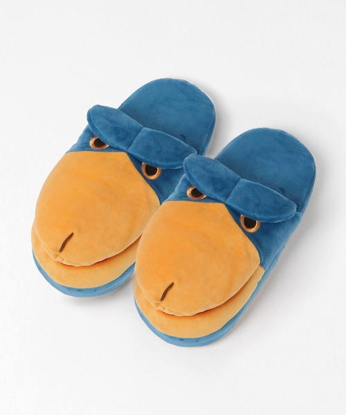 niko and...（ニコアンド）の「【ZOO ZOO ZOO FUUU!!】パカパカスリッパ（ルームシューズ/スリッパ・レディース・ブルー/グリーン/イエロー・0）」の8枚目の写真