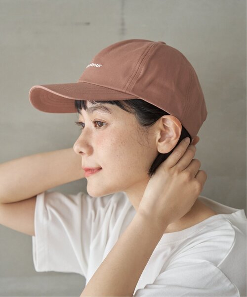 LBC（エルビーシー）の「ツイルロゴ刺繍キャップ（キャップ・レディース・ブラック/ブラウン/チャコール/ベージュ・FREE）」の19枚目の写真