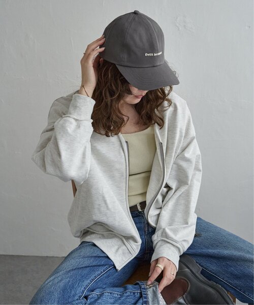 LBC（エルビーシー）の「ツイルロゴ刺繍キャップ（キャップ・レディース・ブラック/ブラウン/チャコール/ベージュ・FREE）」の11枚目の写真