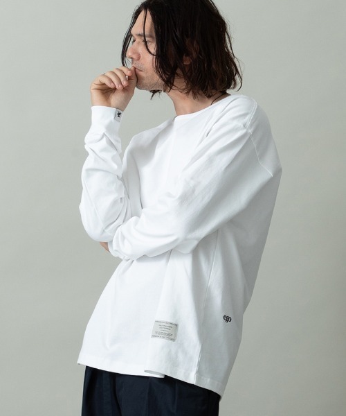 EGO TRIPPING（エゴトリッピング）の「mlt5591- HEAVYOUNCE TEE カットソー(666650)（Tシャツ/カットソー・メンズ・ブラック/ホワイト・50/48/46）」の11枚目の写真