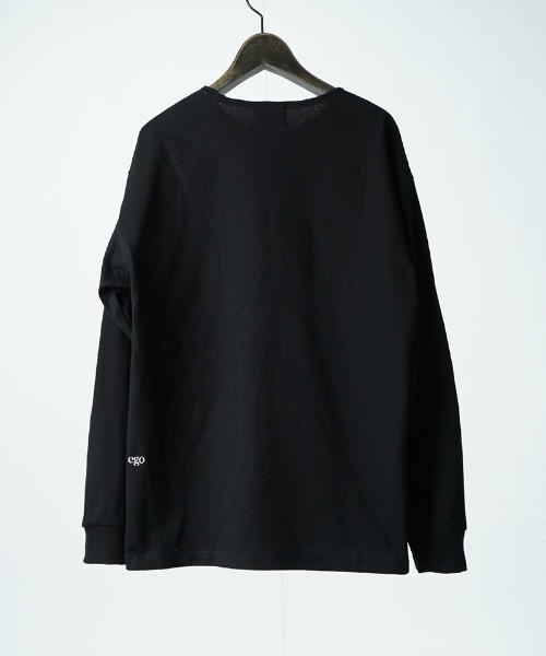 EGO TRIPPING（エゴトリッピング）の「mlt5591- HEAVYOUNCE TEE カットソー(666650)（Tシャツ/カットソー・メンズ・ブラック/ホワイト・50/48/46）」の5枚目の写真