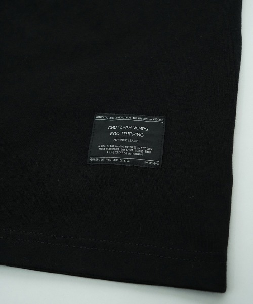 EGO TRIPPING（エゴトリッピング）の「mlt5591- HEAVYOUNCE TEE カットソー(666650)（Tシャツ/カットソー・メンズ・ブラック/ホワイト・50/48/46）」の7枚目の写真