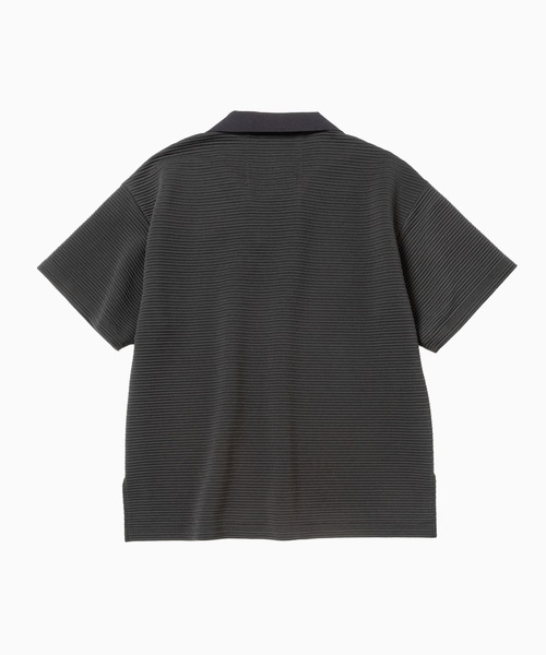 meanswhile(ミーンズワイル)の「Uneven Anonymous S/S Game SH(シャツ/ブラウス・メンズ・ブラック系/ホワイト・1(S)/2(M)/3(L))」の7枚目の写真