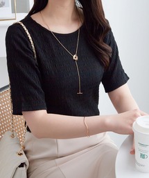 ポコポコ素材Tシャツ