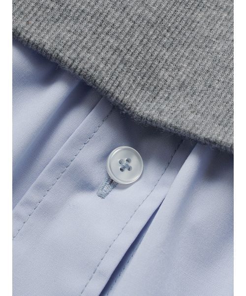 SORIN(ソリン )の「Off Shoulder Shirt Tunic/オフショルダーシャツチュニック(シャツ/ブラウス・レディース・ライトブルー/ストライプ/ホワイト・38)」の14枚目の写真