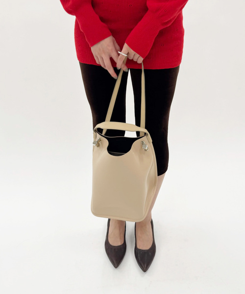 EDIT. FOR LULU（エディットフォールル）の「【PIENI for LULU】KUU（クラッチバッグ・レディース・ベージュ・FREE）」の2枚目の写真