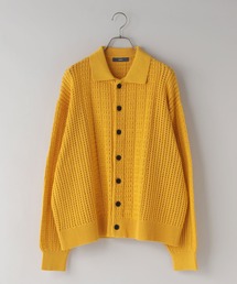 LOWRYS FARM | 【LFM(U)】クロシェアミニットポロカーディガンＬＳ【UNISEX】　 656160(カーディガン/ボレロ)