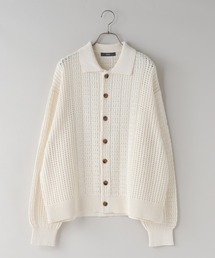 LOWRYS FARM | 【LFM(U)】クロシェアミニットポロカーディガンＬＳ【UNISEX】　 656160(カーディガン/ボレロ)