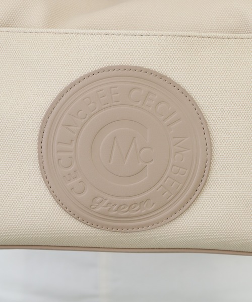 CECIL McBEE(セシルマクビー)の「Emblem Shoulder Bag(ボストンバッグ・レディース・ホワイト/ピンク/ベージュ・F)」の19枚目の写真