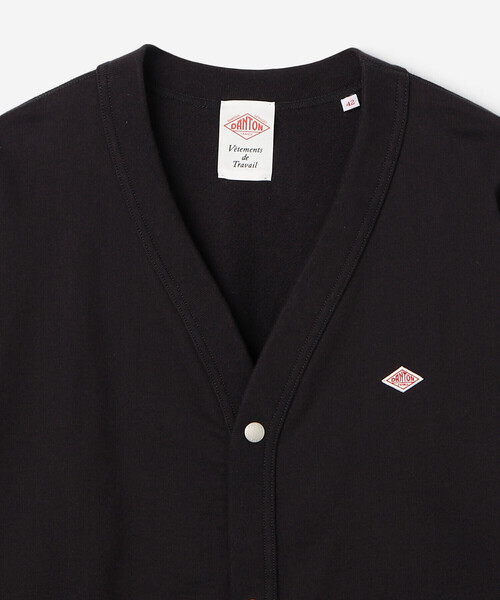 DANTON | コットンテリー Vネックカーディガン MEN（カーディガン