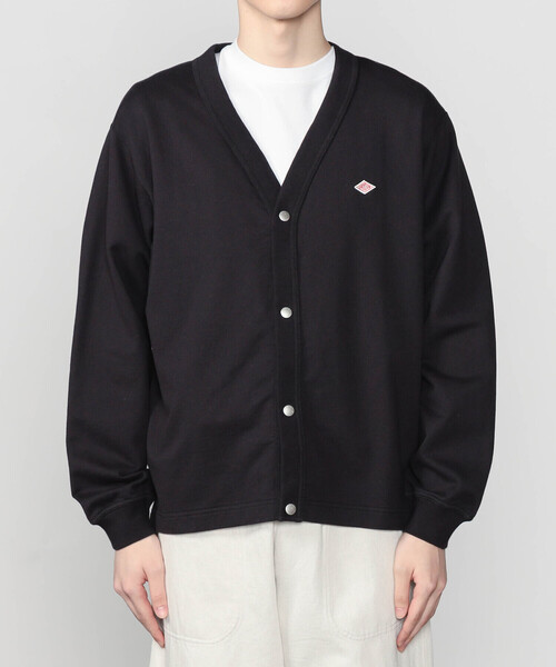 DANTON | コットンテリー Vネックカーディガン MEN（カーディガン