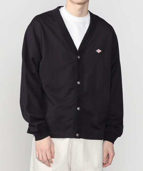 DANTON | コットンテリー Vネックカーディガン MEN（カーディガン