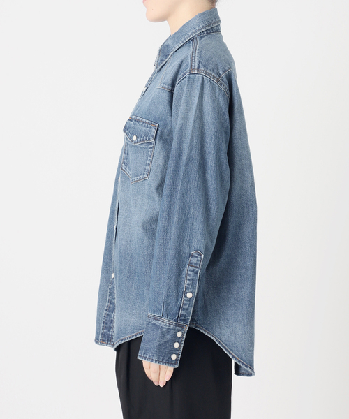 Spick & Span(スピックアンドスパン)の「RED CARD TOKYO / レッドカード トーキョー 別注Noah*(シャツ/ブラウス・レディース・ブルー・X-SMALL)」の11枚目の写真