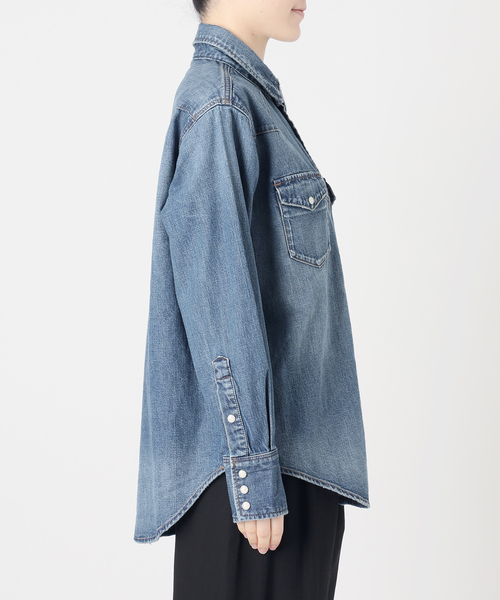 Spick & Span(スピックアンドスパン)の「RED CARD TOKYO / レッドカード トーキョー 別注Noah*(シャツ/ブラウス・レディース・ブルー・X-SMALL)」の13枚目の写真