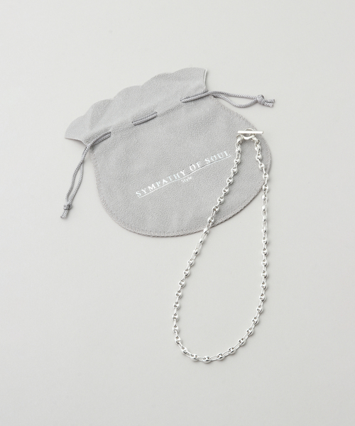 Sympathy of Soul（シンパシーオブソウル）の「Sympathy of Soul/シンパシーオブソウル Gu Chain T-Bar Necklace（ネックレス・レディース・シルバー・FREE）」の7枚目の写真