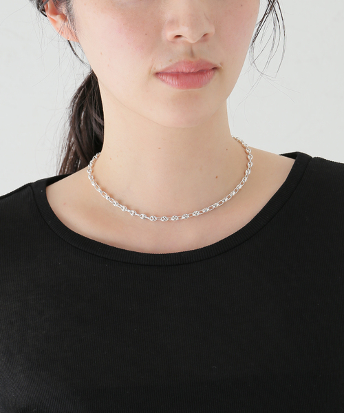 Sympathy of Soul（シンパシーオブソウル）の「Sympathy of Soul/シンパシーオブソウル Gu Chain T-Bar Necklace（ネックレス・レディース・シルバー・FREE）」の8枚目の写真