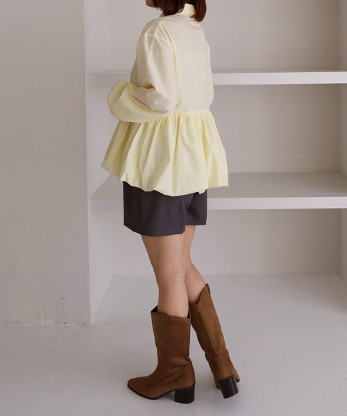 archives(アルシーヴ)の「【ONかわ】ウォッシャブルベルト付きショートパンツ(その他パンツ・レディース・ブラック/ベージュ/グレー・MEDIUM)」の19枚目の写真