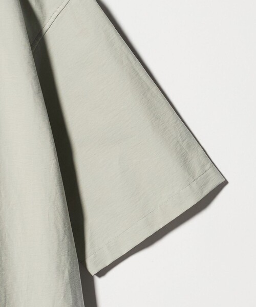 BEAUTY&YOUTH UNITED ARROWS（ビューティーアンドユースユナイテッドアローズ）の「コットンナイロン ミニ シャツワンピース（シャツワンピース・レディース・ホワイト/ライム/ブラック・FREE）」の10枚目の写真