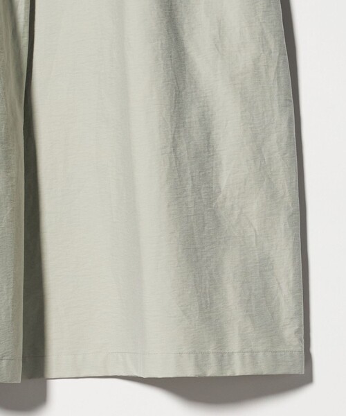 BEAUTY&YOUTH UNITED ARROWS（ビューティーアンドユースユナイテッドアローズ）の「コットンナイロン ミニ シャツワンピース（シャツワンピース・レディース・ホワイト/ライム/ブラック・FREE）」の11枚目の写真