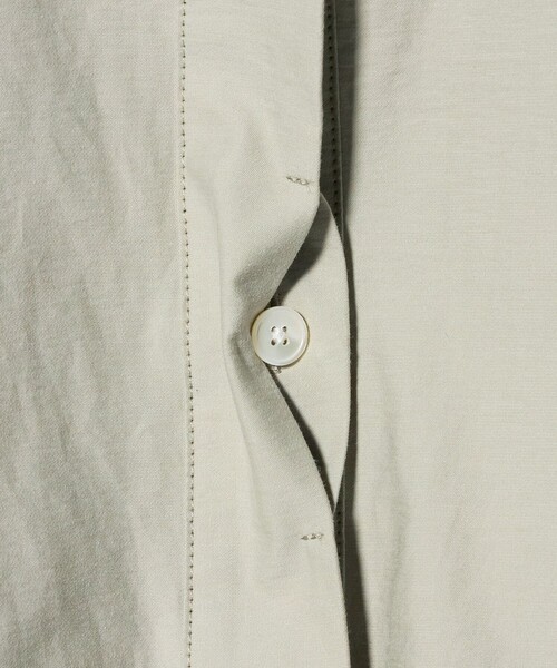 BEAUTY&YOUTH UNITED ARROWS（ビューティーアンドユースユナイテッドアローズ）の「コットンナイロン ミニ シャツワンピース（シャツワンピース・レディース・ホワイト/ライム/ブラック・FREE）」の13枚目の写真