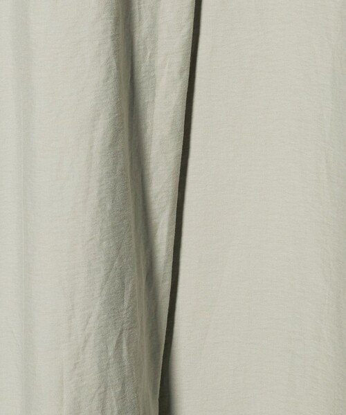 BEAUTY&YOUTH UNITED ARROWS（ビューティーアンドユースユナイテッドアローズ）の「コットンナイロン ミニ シャツワンピース（シャツワンピース・レディース・ホワイト/ライム/ブラック・FREE）」の14枚目の写真