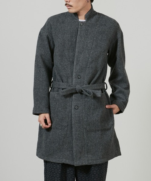 superNova.(スーパーノヴァ)の「superNova. Wind Robe - wool /SN-119SPB(ブルゾン・メンズ・グレー・S)」の1枚目の写真
