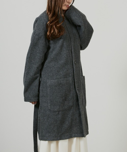 superNova.(スーパーノヴァ)の「superNova. Wind Robe - wool /SN-119SPB(ブルゾン・メンズ・グレー・S)」の22枚目の写真