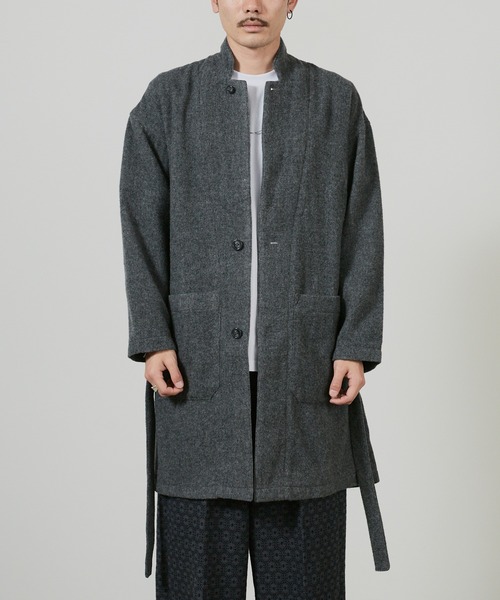 superNova.(スーパーノヴァ)の「superNova. Wind Robe - wool /SN-119SPB(ブルゾン・メンズ・グレー・S)」の3枚目の写真