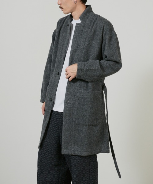 superNova.(スーパーノヴァ)の「superNova. Wind Robe - wool /SN-119SPB(ブルゾン・メンズ・グレー・S)」の7枚目の写真