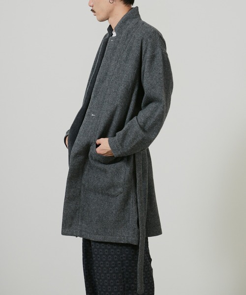 superNova.(スーパーノヴァ)の「superNova. Wind Robe - wool /SN-119SPB(ブルゾン・メンズ・グレー・S)」の8枚目の写真
