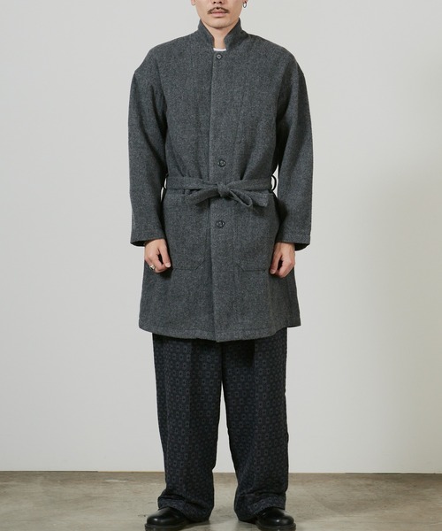 superNova.(スーパーノヴァ)の「superNova. Wind Robe - wool /SN-119SPB(ブルゾン・メンズ・グレー・S)」の12枚目の写真