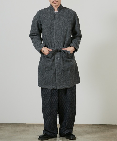 superNova.(スーパーノヴァ)の「superNova. Wind Robe - wool /SN-119SPB(ブルゾン・メンズ・グレー・S)」の13枚目の写真