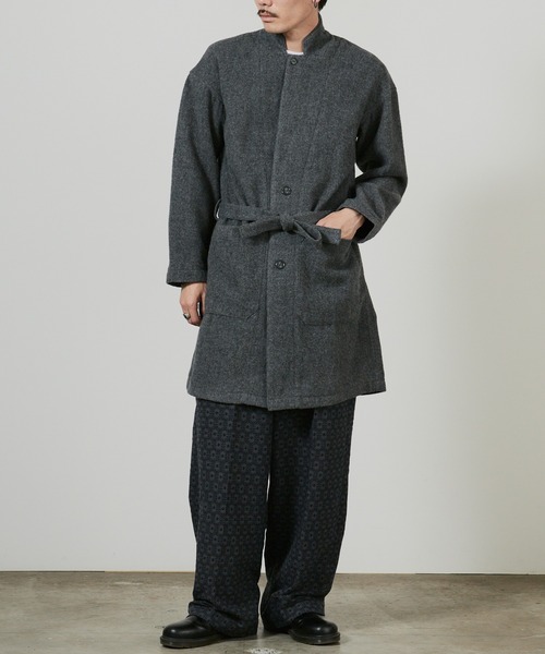 superNova.(スーパーノヴァ)の「superNova. Wind Robe - wool /SN-119SPB(ブルゾン・メンズ・グレー・S)」の14枚目の写真