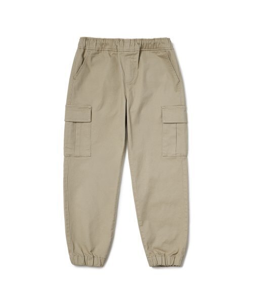 MUSINSA STANDARD KIDS（ムシンサスタンダードキッズ）の「コットンバンディングカーゴジョガーパンツ[ベージュ]（スウェットパンツ・レディース・その他・100/110/120/130/140/150/160）」の10枚目の写真