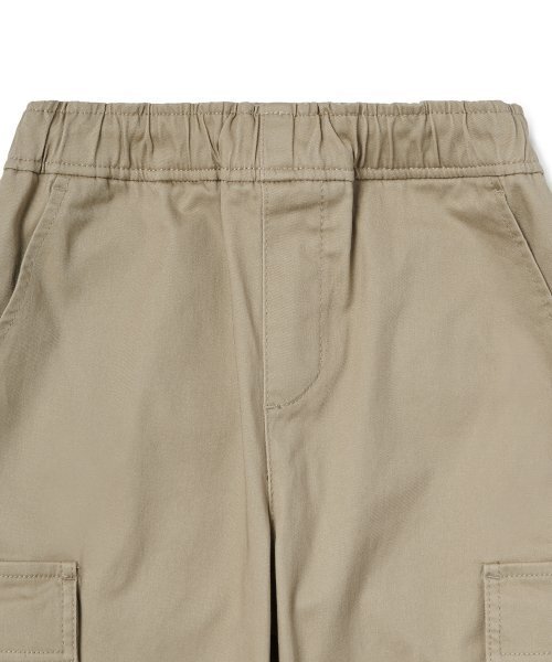 MUSINSA STANDARD KIDS（ムシンサスタンダードキッズ）の「コットンバンディングカーゴジョガーパンツ[ベージュ]（スウェットパンツ・レディース・その他・100/110/120/130/140/150/160）」の8枚目の写真