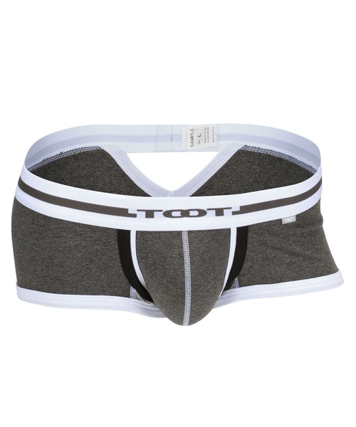 TOOT（トゥート）の「バック トライアングルホール nano（ボクサーパンツ・メンズ・チャコール/パープル/ターコイズブルー・MEDIUM/SMALL/X-LARGE/LARGE）」の2枚目の写真