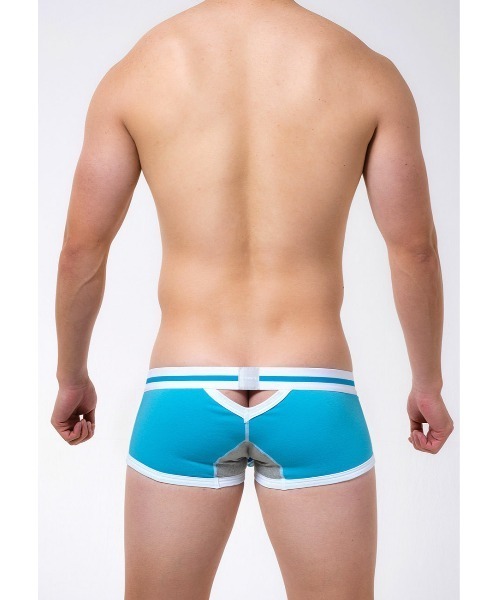 TOOT（トゥート）の「バック トライアングルホール nano（ボクサーパンツ・メンズ・チャコール/パープル/ターコイズブルー・MEDIUM/SMALL/X-LARGE/LARGE）」の7枚目の写真