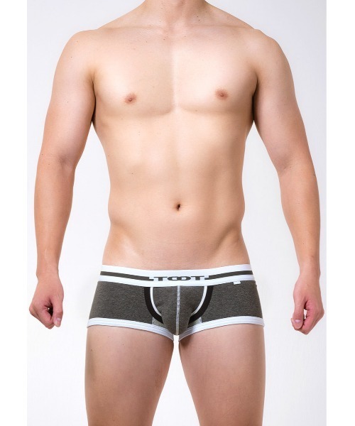 TOOT（トゥート）の「バック トライアングルホール nano（ボクサーパンツ・メンズ・チャコール/パープル/ターコイズブルー・MEDIUM/SMALL/X-LARGE/LARGE）」の8枚目の写真