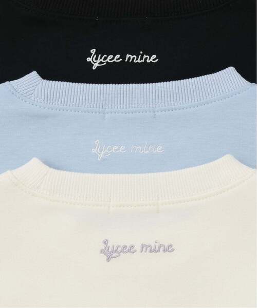 Lycee mine（リセマイン）の「【スクール対応】【パフスウェット】リボンプルオーバー（スウェット・キッズ・ブラック/サックスブルー/アイボリー・100cm/130cm/120cm/140cm/150cm/110cm）」の20枚目の写真
