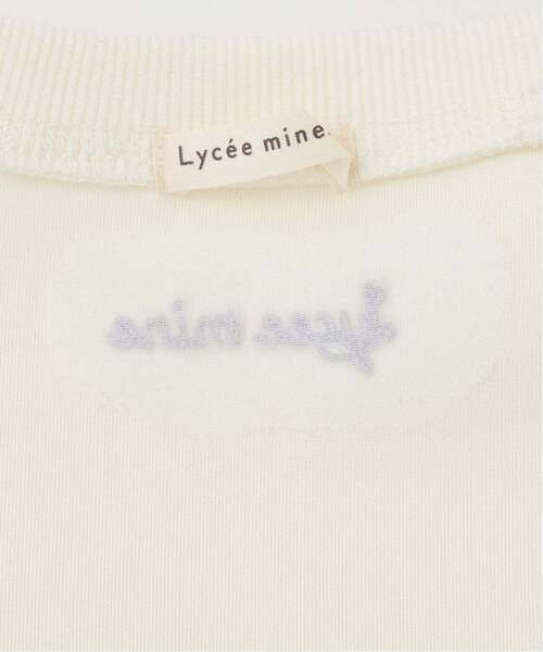 Lycee mine（リセマイン）の「【スクール対応】【パフスウェット】リボンプルオーバー（スウェット・キッズ・ブラック/サックスブルー/アイボリー・100cm/130cm/120cm/140cm/150cm/110cm）」の21枚目の写真