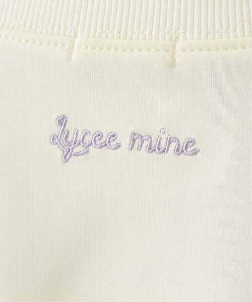 Lycee mine（リセマイン）の「【スクール対応】【パフスウェット】リボンプルオーバー（スウェット・キッズ・ブラック/サックスブルー/アイボリー・100cm/130cm/120cm/140cm/150cm/110cm）」の7枚目の写真