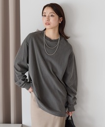 etre pret（エトレプレ）の「ヴィンテージライク ピグメントダイ長袖Tシャツ（Tシャツ/カットソー）」