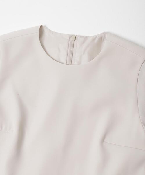 URBAN RESEARCH ROSSO WOMEN(アーバンリサーチ ロッソ)の「kaene シフォン合わせロングワンピース(ワンピース・レディース・ネイビー/ベージュ・MEDIUM)」の7枚目の写真
