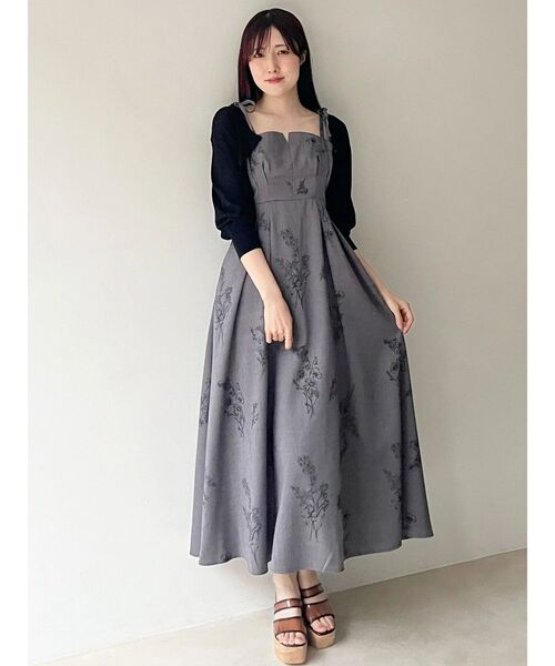 MERCURYDUO（マーキュリーデュオ）の「2WAYシアーコンパクトカーディガン（カーディガン/ボレロ・レディース・ベビーピンク/ブラック/オフホワイト/グリーン・FREE）」の19枚目の写真